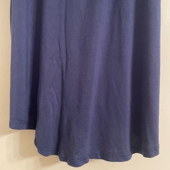 Blue ‘Take me to the ocean’ tank top - Picture 3 of 5